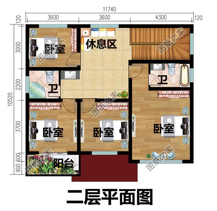 120平米左右農(nóng)村房屋設(shè)計(jì)圖