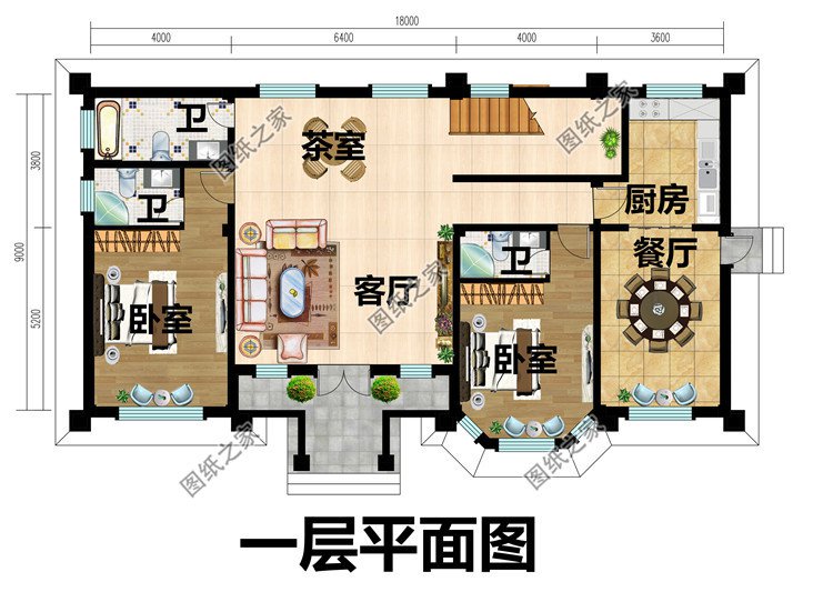 最漂亮的農村二層小樓圖