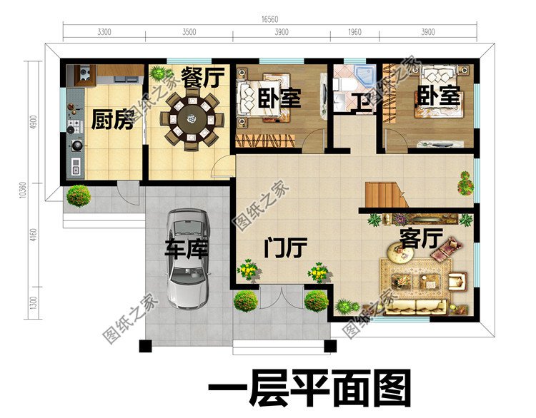 現代二層樓房圖片