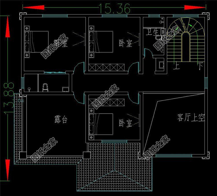 超豪華三層歐式別墅，一年四季皆能享受不同風景