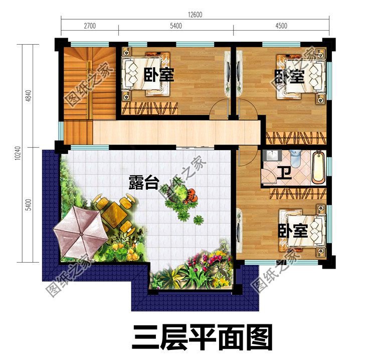 三層農村自建房效果圖，這三款不超過30萬，錯過了拍大腿都沒用