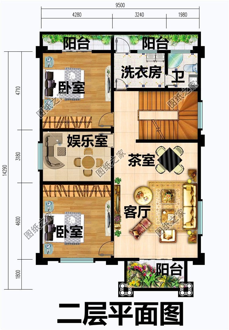 三層農村自建房效果圖，這三款不超過30萬，錯過了拍大腿都沒用