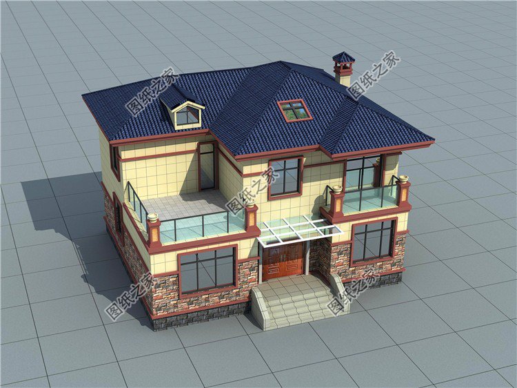 鄉(xiāng)墅建二層房圖紙設(shè)計圖，這三款細(xì)節(jié)給滿分，千萬要選好