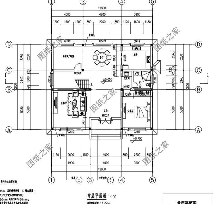 鄉(xiāng)墅建二層房圖紙設(shè)計圖，這三款細(xì)節(jié)給滿分，千萬要選好
