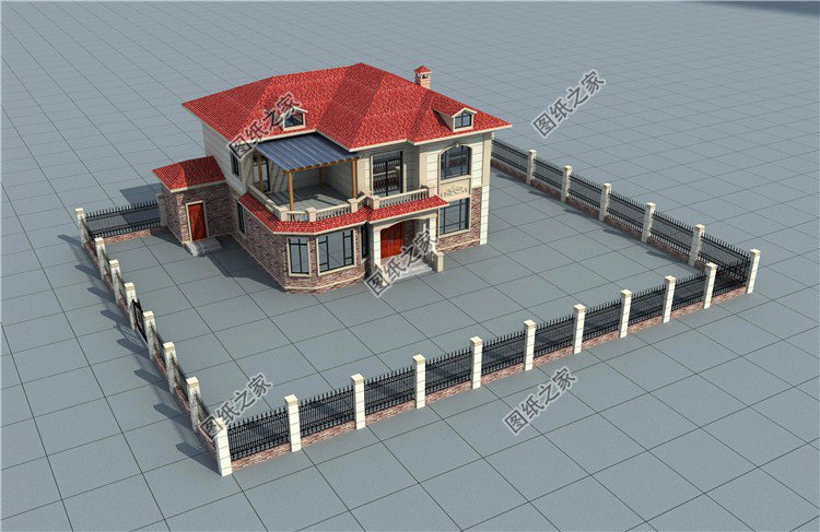 新農(nóng)村二層別墅圖片，全家看了都說(shuō)不錯(cuò)，錯(cuò)過(guò)可就要哭了