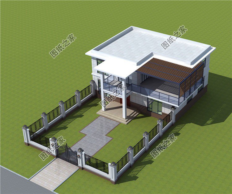 新農(nóng)村二層別墅圖片，全家看了都說(shuō)不錯(cuò)，錯(cuò)過(guò)可就要哭了