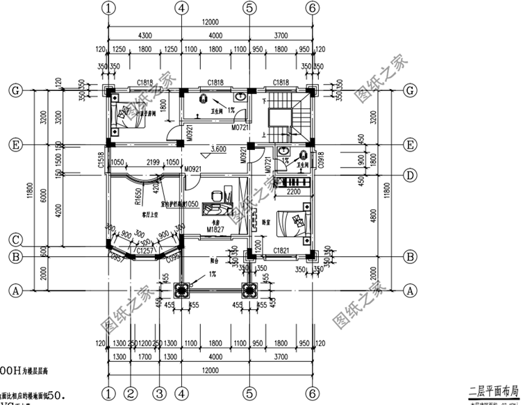 農(nóng)村三層普通房屋設(shè)計(jì)圖，外觀布局深入人心，大部分家庭都能建