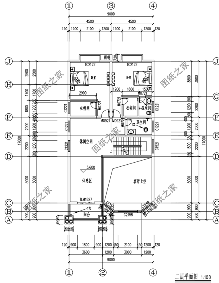 農(nóng)村建房二開間二層別墅設(shè)計(jì)圖，建出來簡直太美，溫馨時(shí)尚顯大氣
