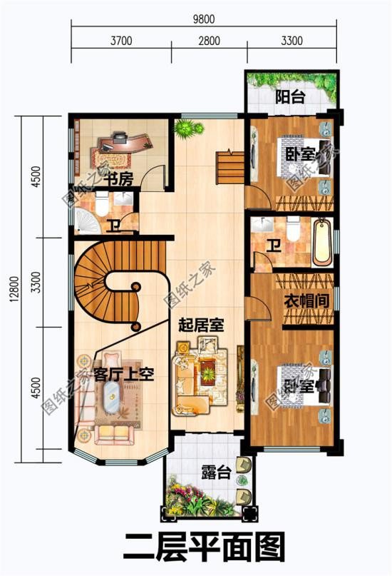 自建房象征溫馨親情，看完農(nóng)村自建房簡單設(shè)計圖想不想回農(nóng)村建一棟？