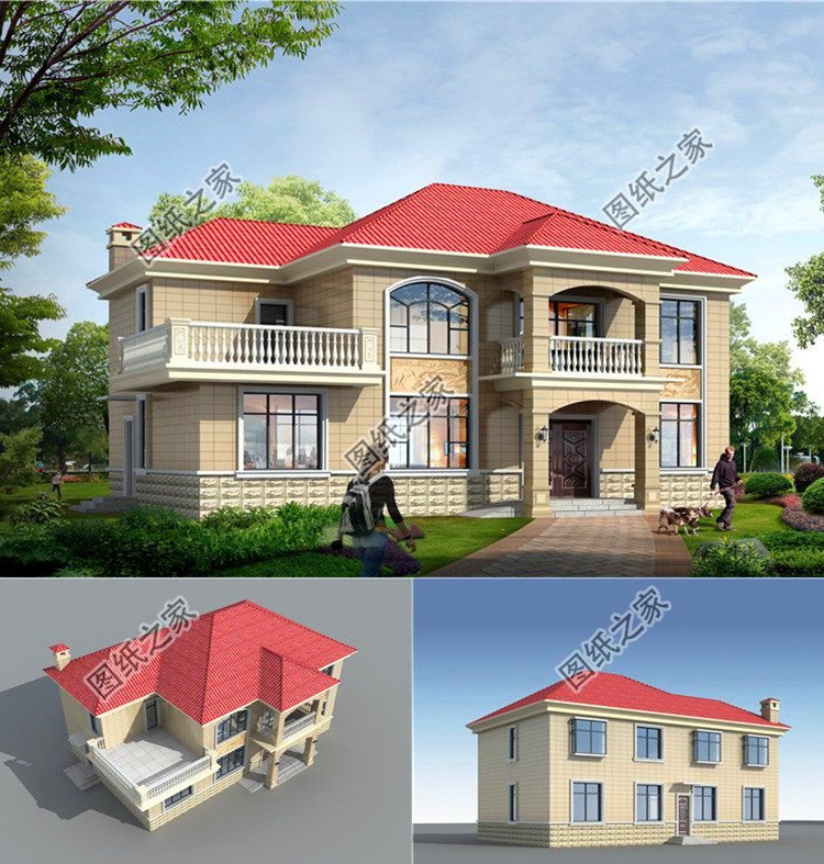 建房子決不能馬虎，看看這三款農村二層戶型圖，蓋好上檔次又實用