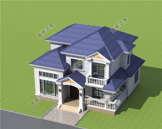 農村經典占地120平歐式二層別墅盡顯不一樣的光芒