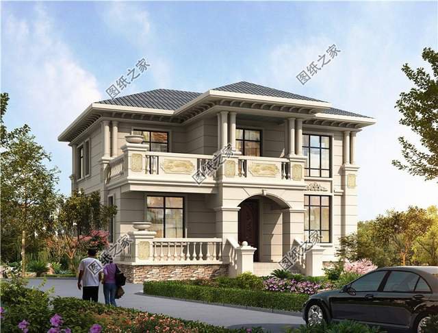 農村經典占地120平歐式二層別墅盡顯不一樣的光芒