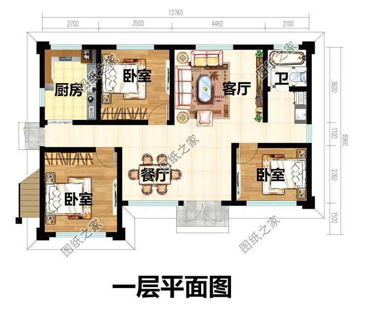 簡單舒適省錢的平屋頂自建房，打造不一樣的空中平地