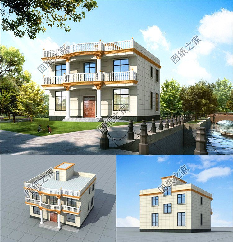 簡單舒適省錢的平屋頂自建房，打造不一樣的空中平地