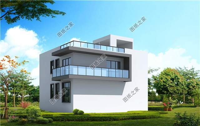 現代年輕人喜歡的簡約輕奢二層別墅，引領時尚潮流