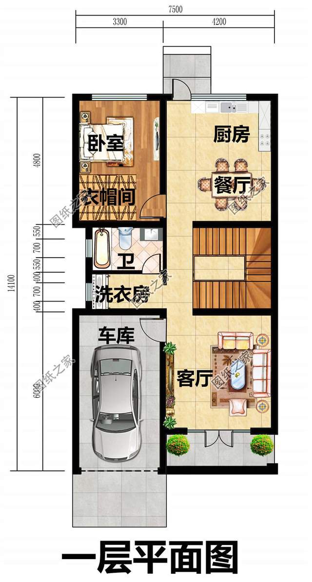 不帶羅馬柱的超現(xiàn)代三層別墅設(shè)計(jì)圖，這樣的風(fēng)格你愛(ài)了嗎