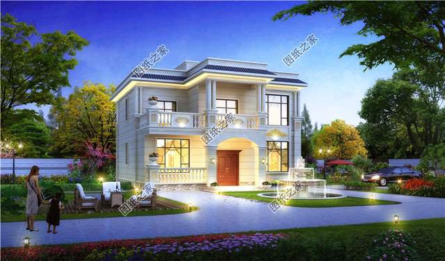 平屋頂、坡屋頂二層自建房帶給你不一樣的視覺沖擊效果