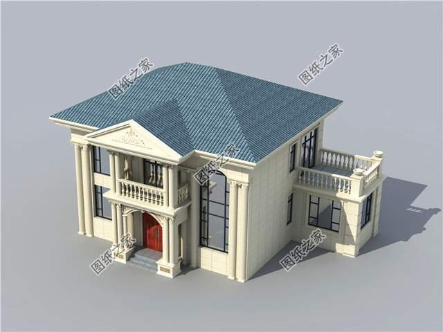 農(nóng)村建房，必備二層挑空別墅，高大上的典范