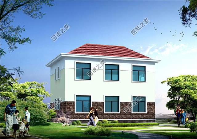 農(nóng)村建房，必備二層挑空別墅，高大上的典范