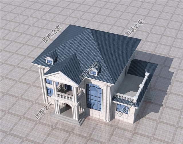 農(nóng)村建房，必備二層挑空別墅，高大上的典范