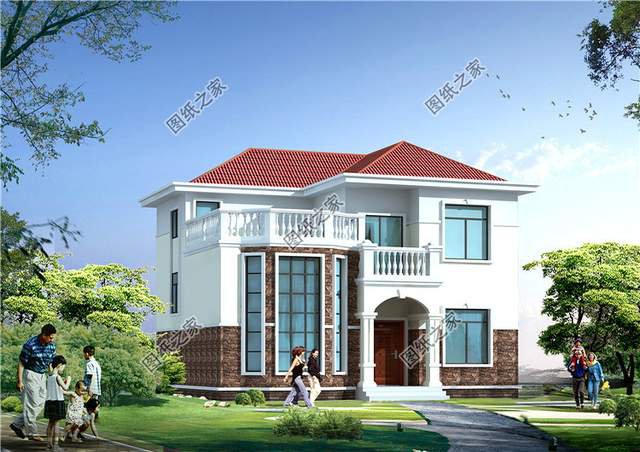 農(nóng)村建房，必備二層挑空別墅，高大上的典范