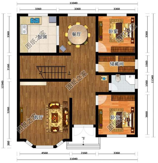 農(nóng)村建房，必備二層挑空別墅，高大上的典范
