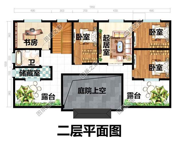 令人嘆為觀止的四合院別墅設(shè)計(jì)圖，帶給我們氣勢(shì)磅礴的感覺
