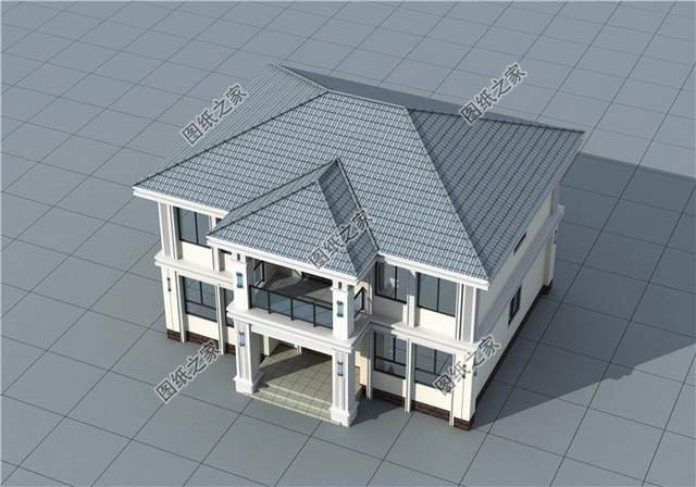 戶型方正經濟又實惠的二層小別墅，幸福生活的小開始