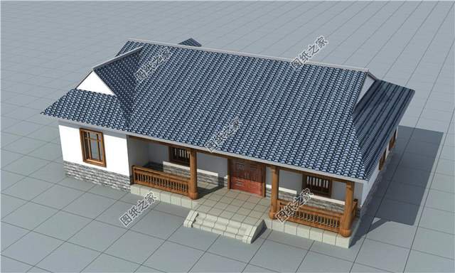 農村中式仿古別墅設計圖紙，盡顯陶然雅舍，生活之美