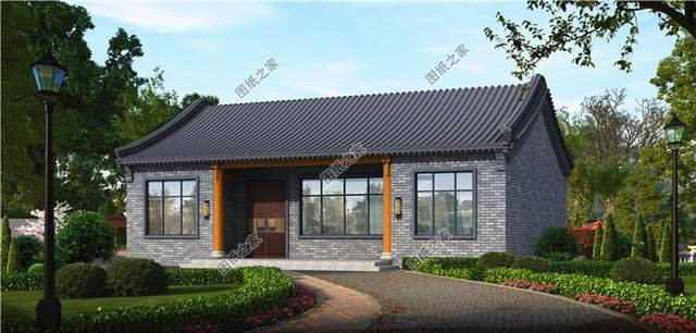 農村中式仿古別墅設計圖紙，盡顯陶然雅舍，生活之美