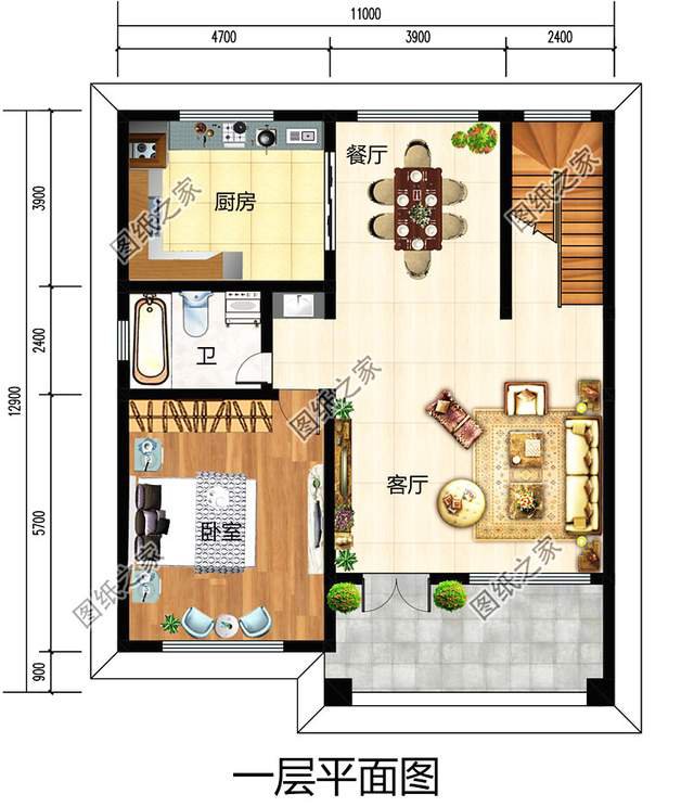帶陽(yáng)光房的二層別墅設(shè)計(jì)圖，讓我們領(lǐng)略四季春華秋實(shí)
