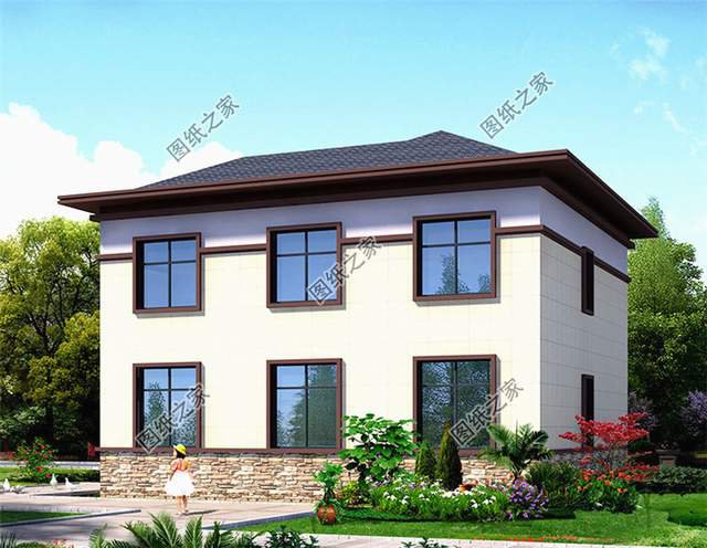 占地120平左右，帶露臺的超實用二層小洋房，濃濃的煙火氣