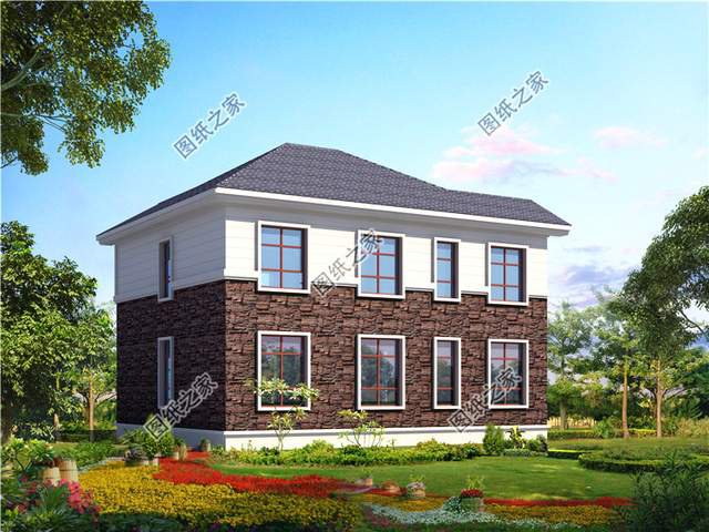 造價25萬左右的田園二層小別墅，深受人們喜愛