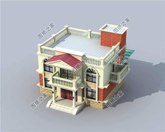 造價25萬左右的田園二層小別墅，深受人們喜愛