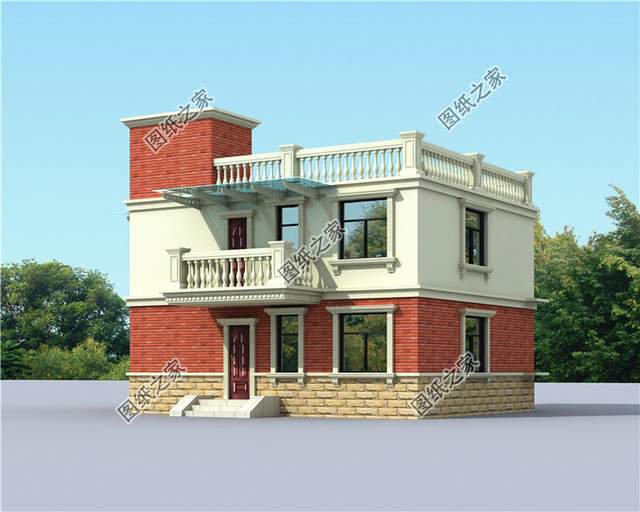 造價25萬左右的田園二層小別墅，深受人們喜愛