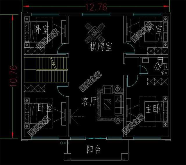 優雅極了，簡單大方的二層平頂，保證讓你眼前一亮