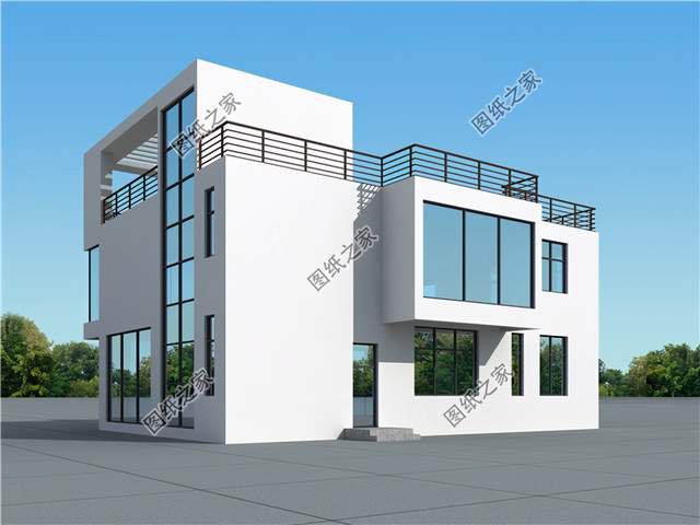 優雅極了，簡單大方的二層平頂，保證讓你眼前一亮