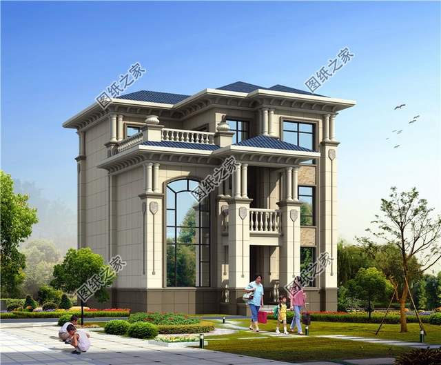 30萬就能建起的三層小別墅豪華大氣，說出來別不信