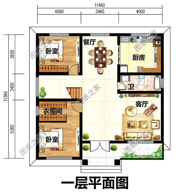 最適合農村建房的三套簡單二層小別墅，打造一個舒適溫暖的家