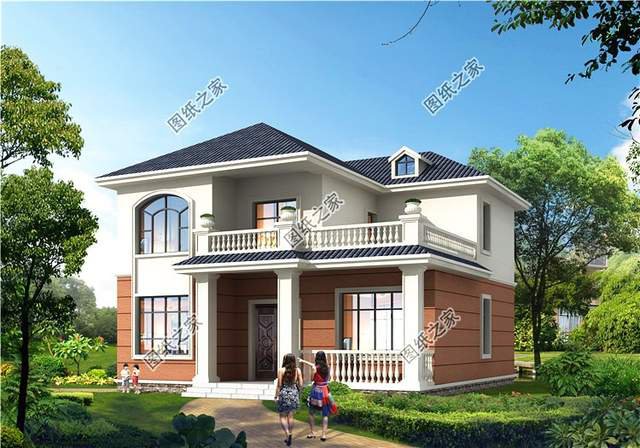 最適合農村建房的三套簡單二層小別墅，打造一個舒適溫暖的家