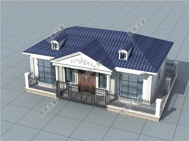 帶院子的一層農(nóng)村自建房，一方天地，構(gòu)建完美生活