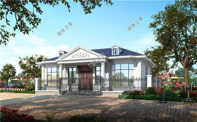 帶院子的一層農(nóng)村自建房，一方天地，構(gòu)建完美生活