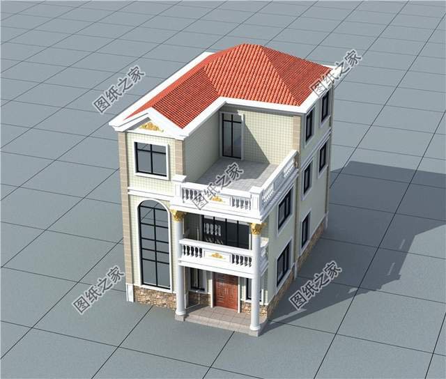 回村蓋房，要蓋就蓋經(jīng)濟型三層別墅，別提有多舒適