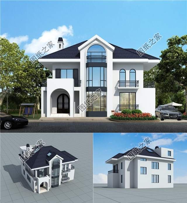 農村二層半小別墅，住的舒心，布局放心