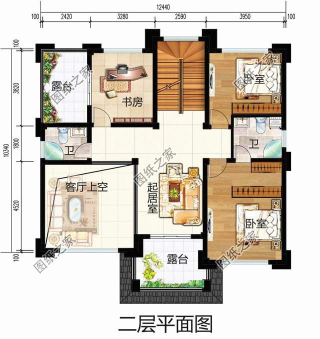 農(nóng)村三層獨棟別墅設(shè)計圖紙，看到第一款我就忍不住贊嘆了