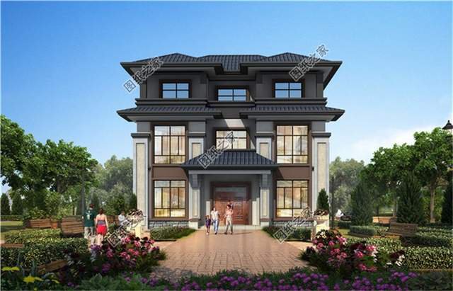 農(nóng)村三層獨棟別墅設(shè)計圖紙，看到第一款我就忍不住贊嘆了