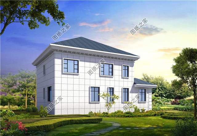 農村二層小洋房怎么建，復式挑空設計造型保證高端大氣上檔次