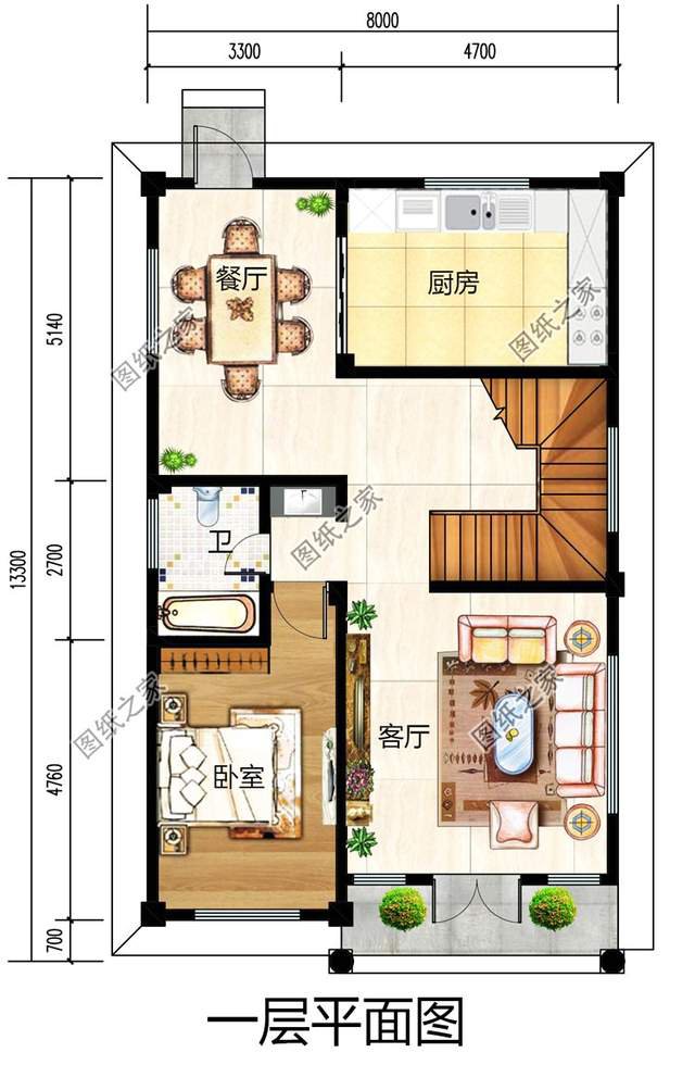 占地100平的三層鄉(xiāng)村小別墅，秀出你的別樣氣質(zhì)