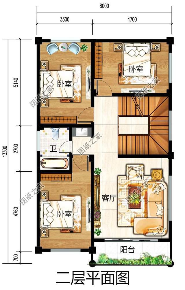 占地100平的三層鄉(xiāng)村小別墅，秀出你的別樣氣質(zhì)