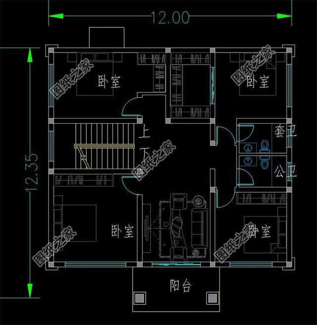 落地窗的魅力，二層別墅帶落地窗的典雅
